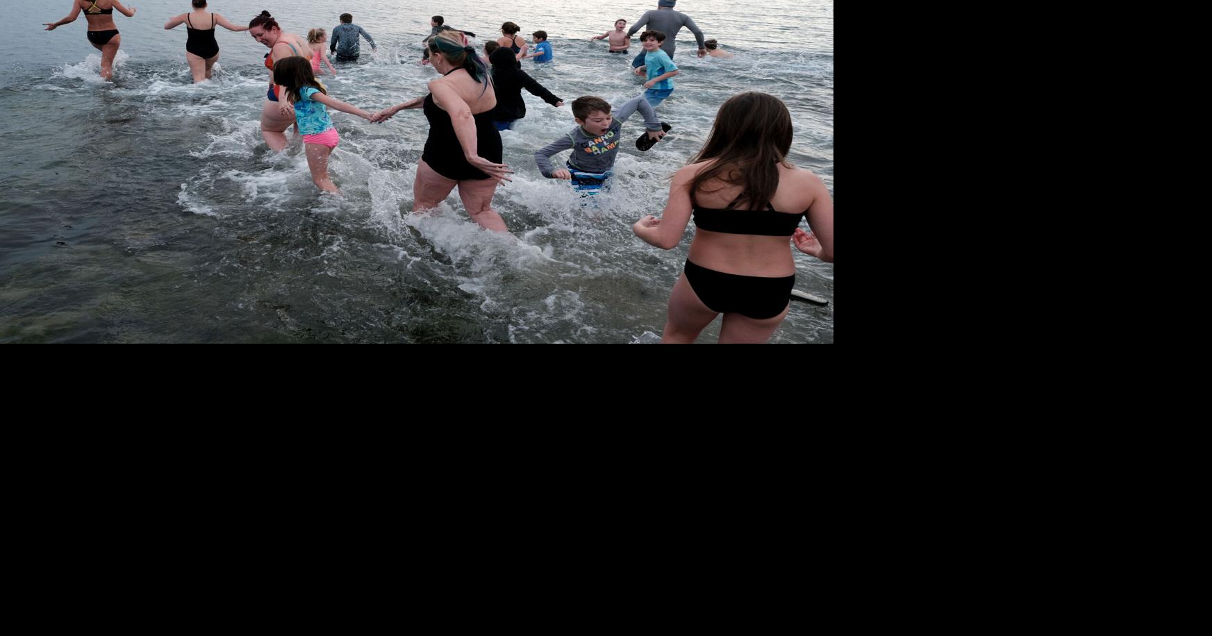 You're not a polar bear The plunge into cold water comes with risks