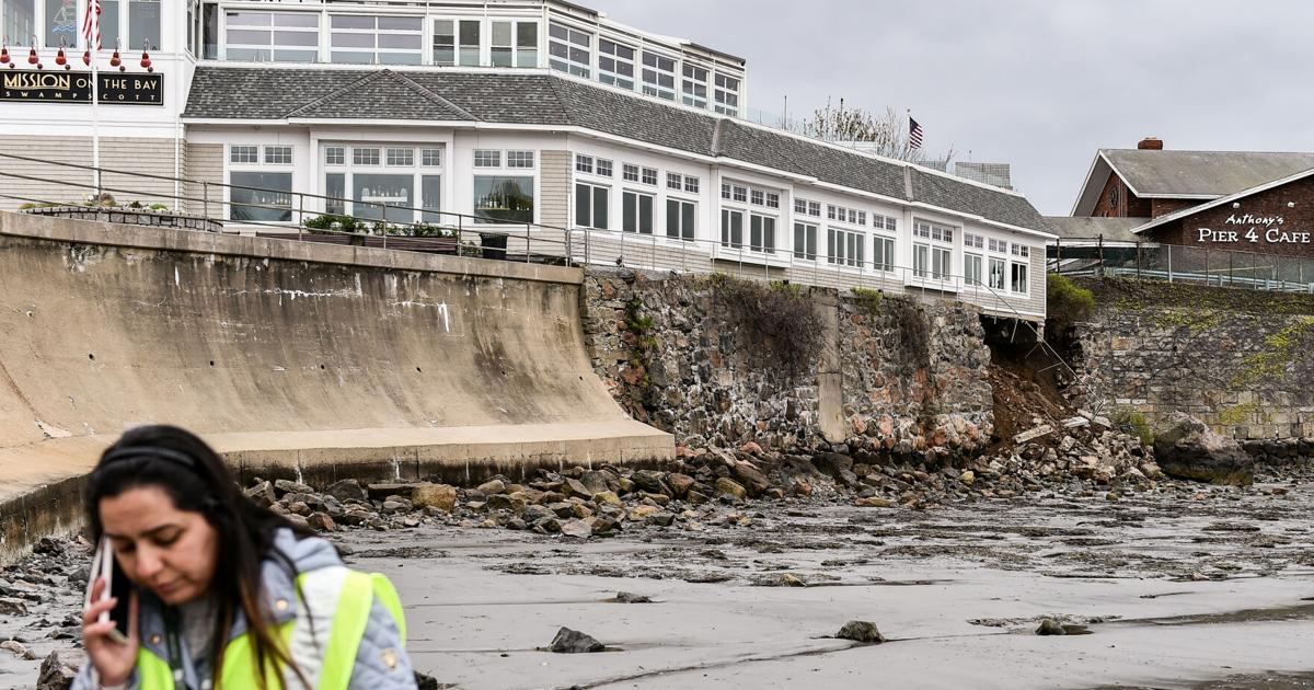 SLIDESHOW: Mission on the Bay customers evacuated after partial seawall ...