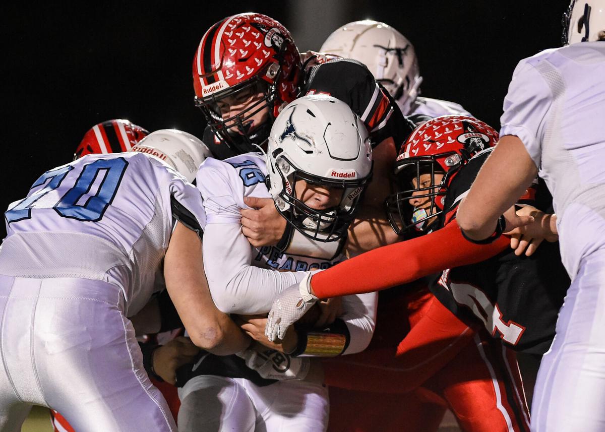 Peabody at Salem varsity football game