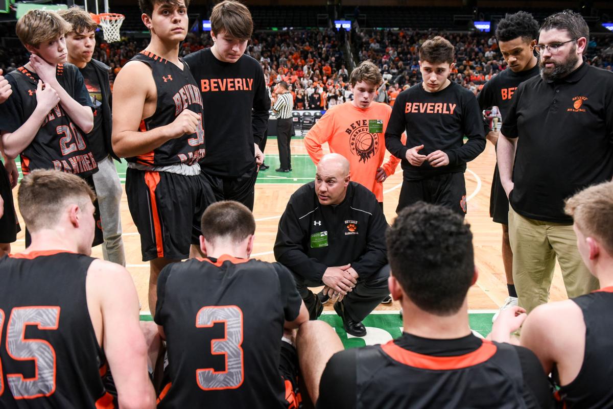 Beverly High boys basketball in Division 2 state semifinals at TD Garden in Boston