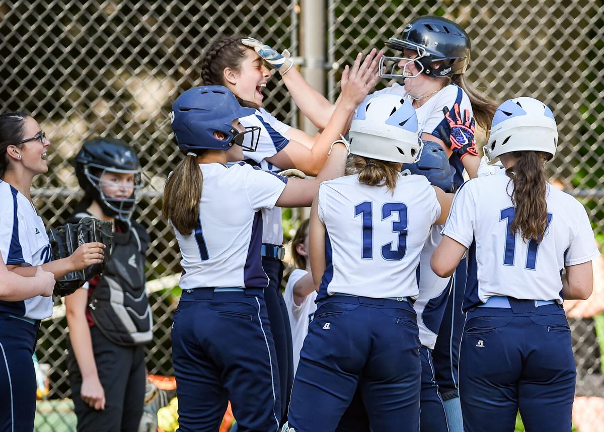 Gloucester at Peabody girls varsity softball game