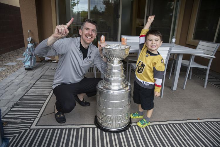 Golden Knights celebrate Stanley Cup with children, family, friends, Golden Knights