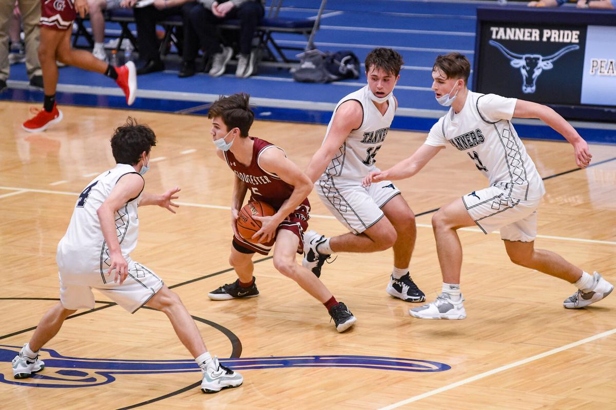 Gloucester at Peabody varsity boys basketball for SN and GDT