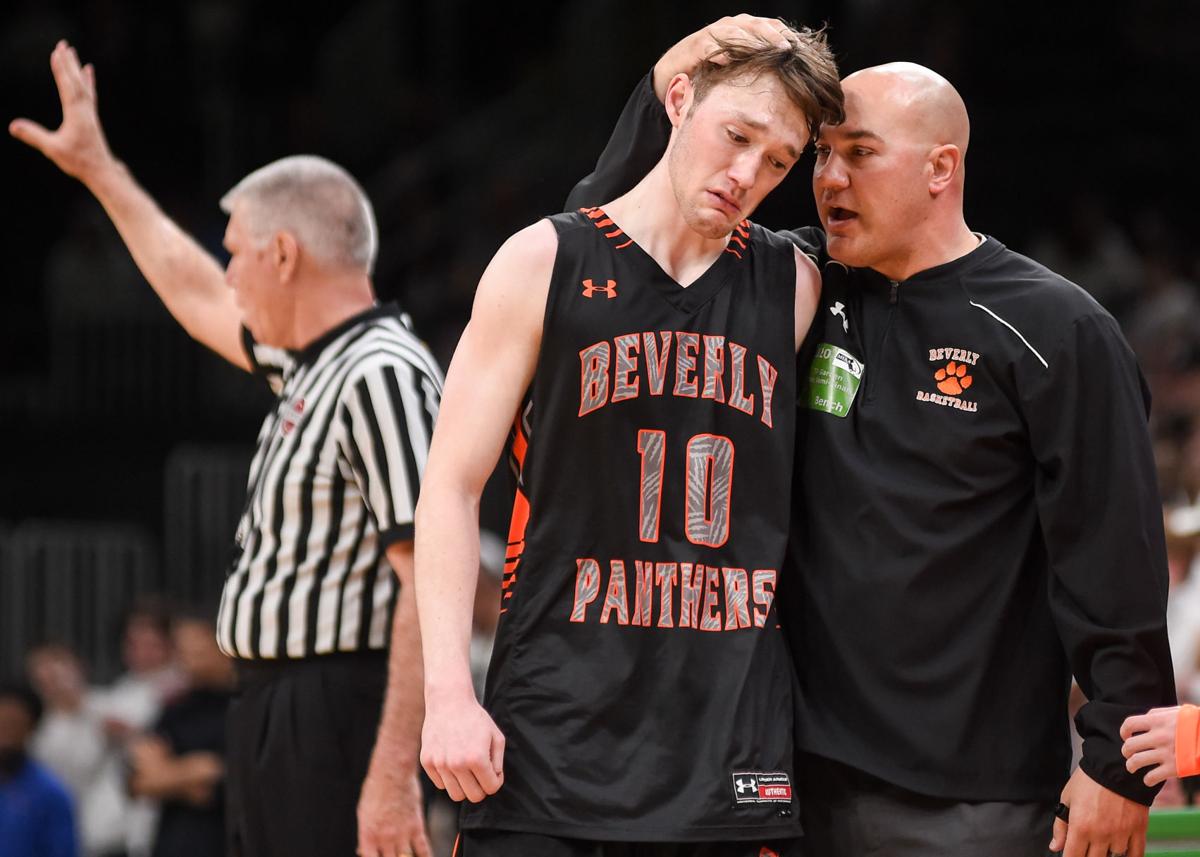 Beverly High boys basketball in Division 2 state semifinals at TD Garden in Boston