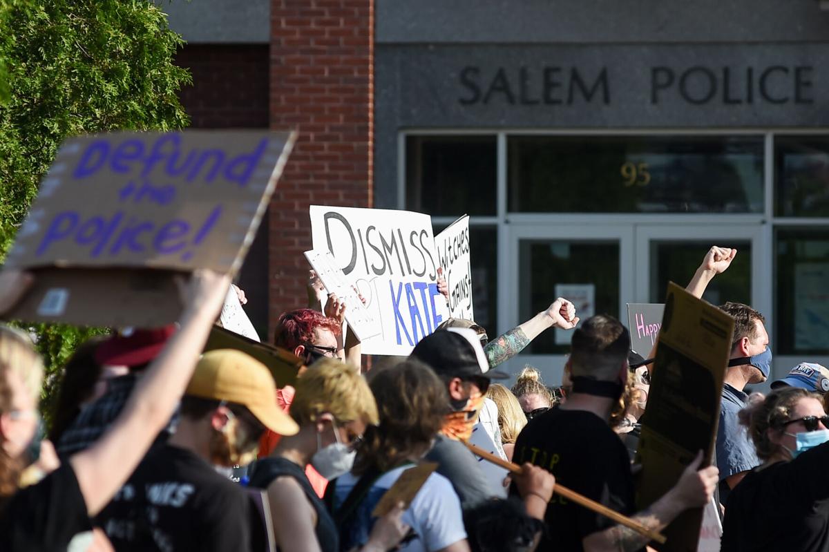Protest takes place for the removal of Salem captain Kate Stephens