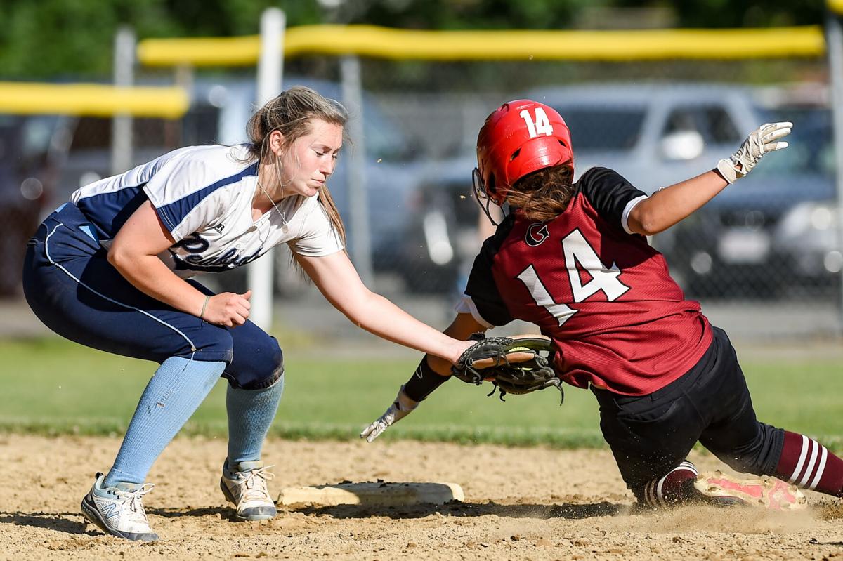 Gloucester at Peabody girls varsity softball game