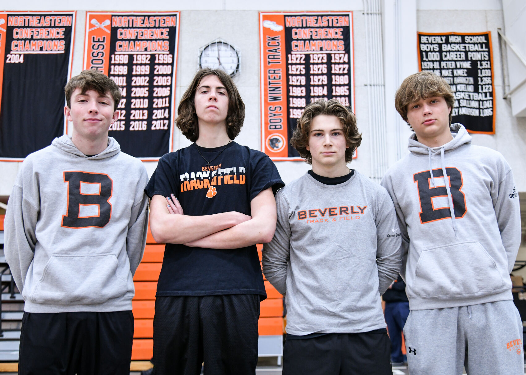 BANNER YEAR Depth team bond help Beverly boys end 31 year indoor