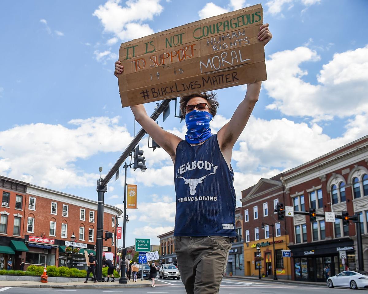 Black Lives Matter protest takes place in Peabody