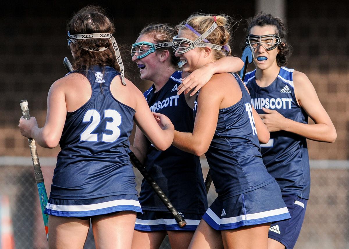 Swampscott at Peabody varsity field hockey game