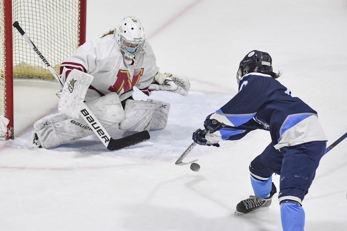 Peabody girls varsity hockey vs. Newburyport