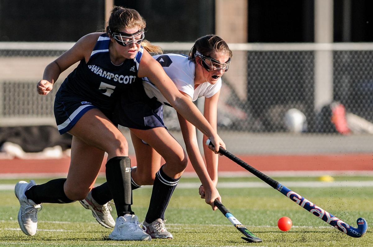 Swampscott at Peabody varsity field hockey game