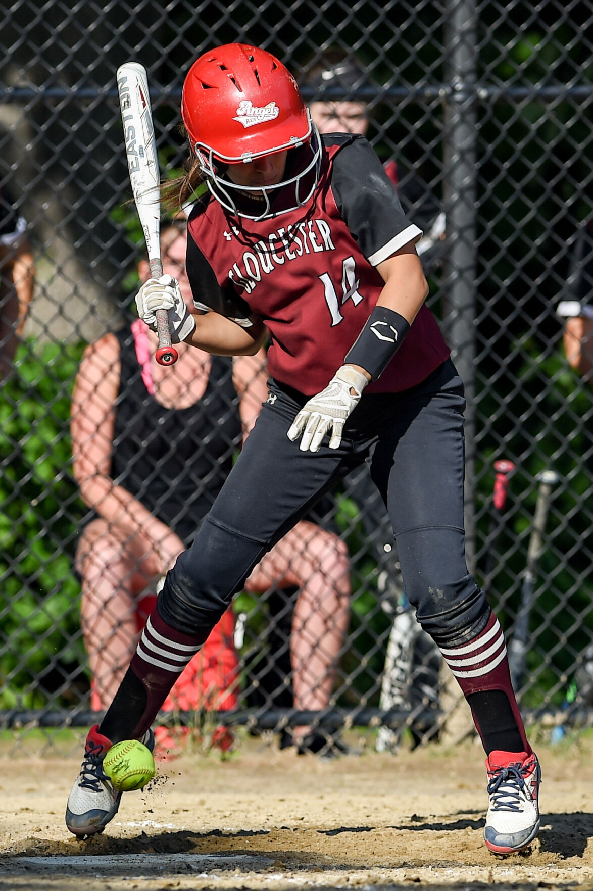 Gloucester at Peabody girls varsity softball game