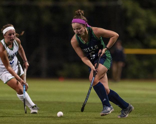 SCORING SUPERSTAR Danvers' McCarthy climbs the Endicott field hockey