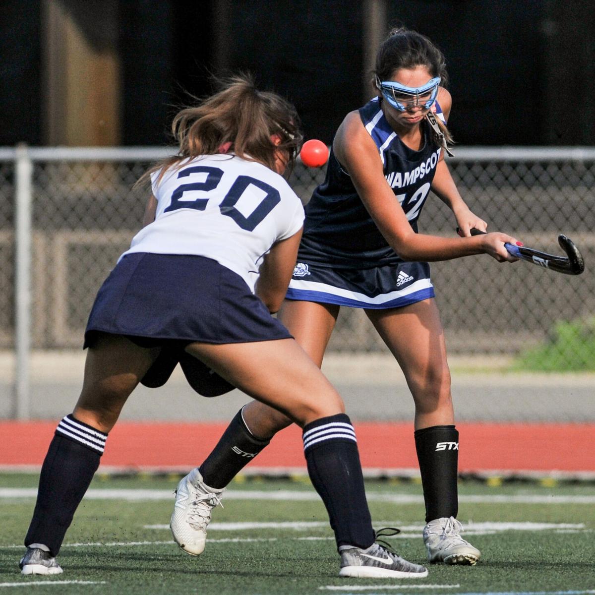 Swampscott at Peabody varsity field hockey game