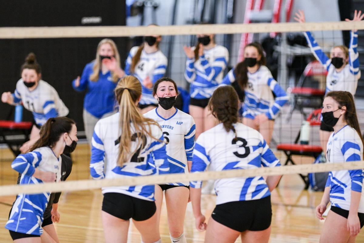 Danvers at Marblehead varsity volleyball match