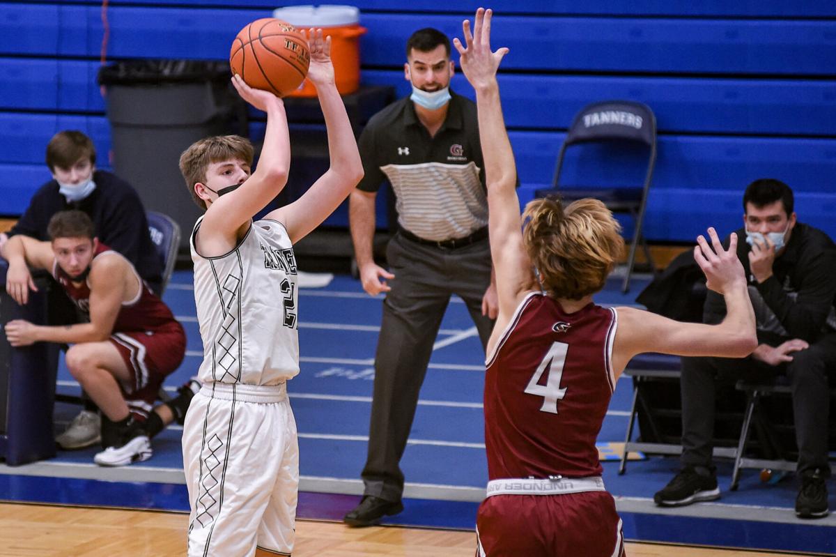 Gloucester at Peabody varsity boys basketball for SN and GDT