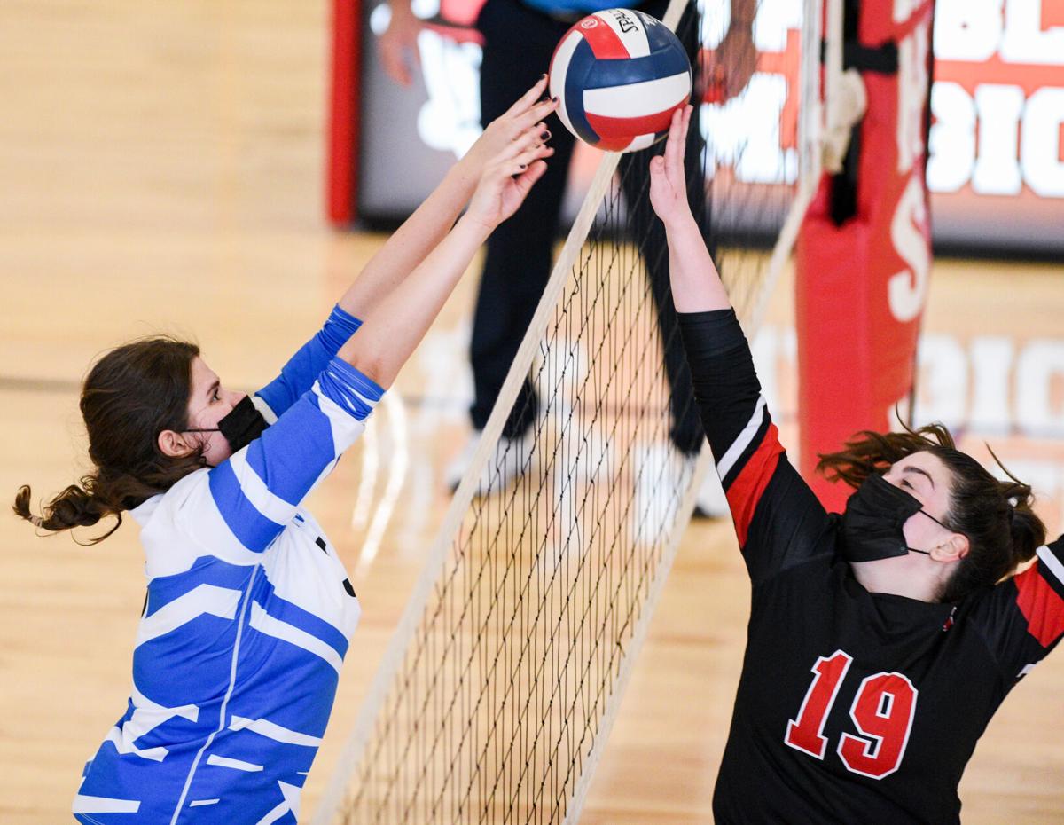 Danvers at Marblehead varsity volleyball match