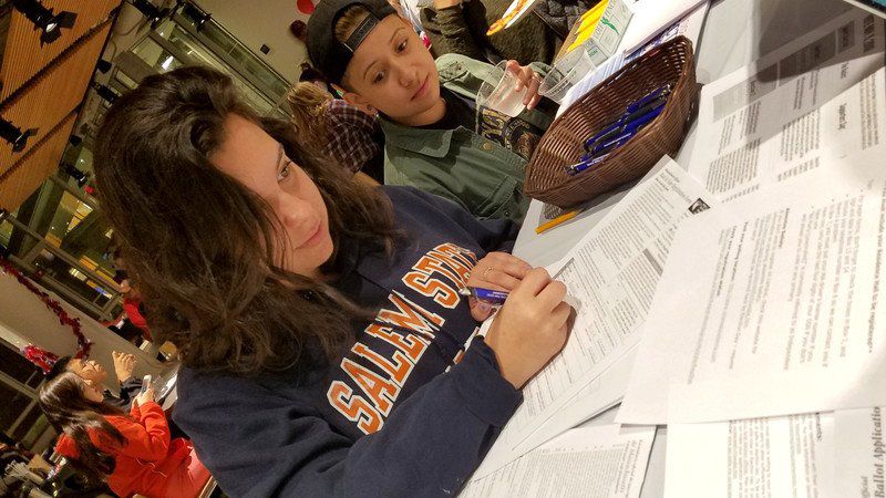 'This is our future': Salem State students engage at presidential