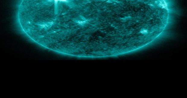 Huge solar flare erupts from sun, may disrupt satellites, communication -  National