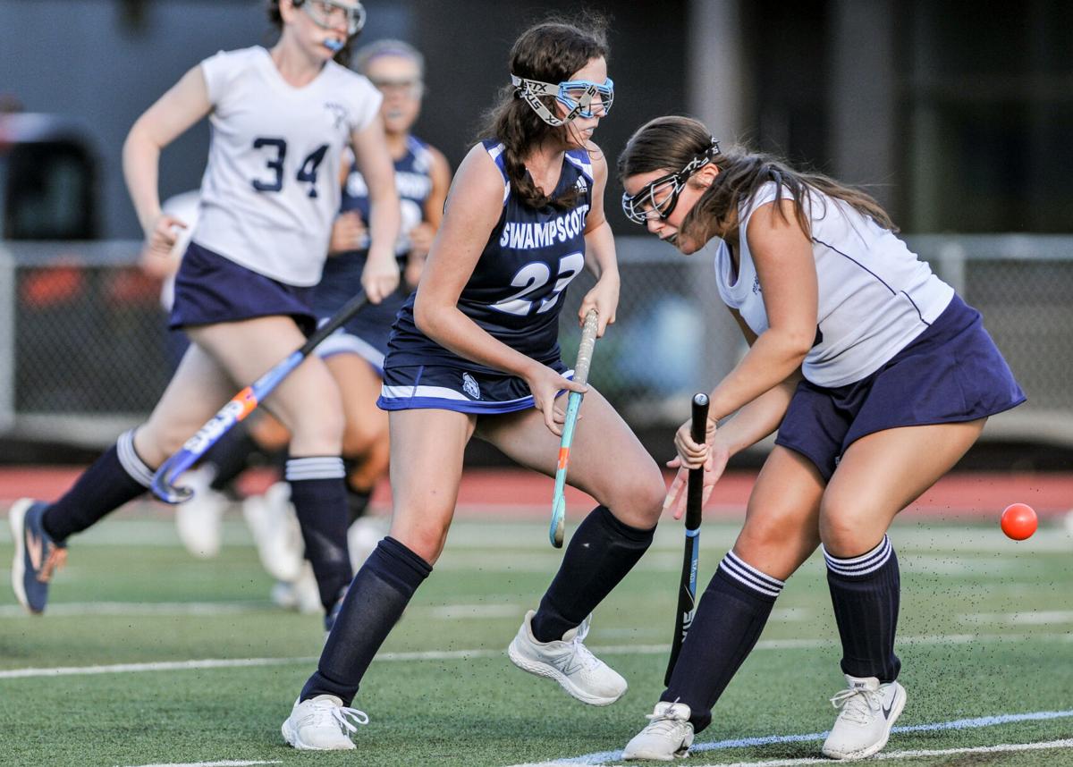 Swampscott at Peabody varsity field hockey game