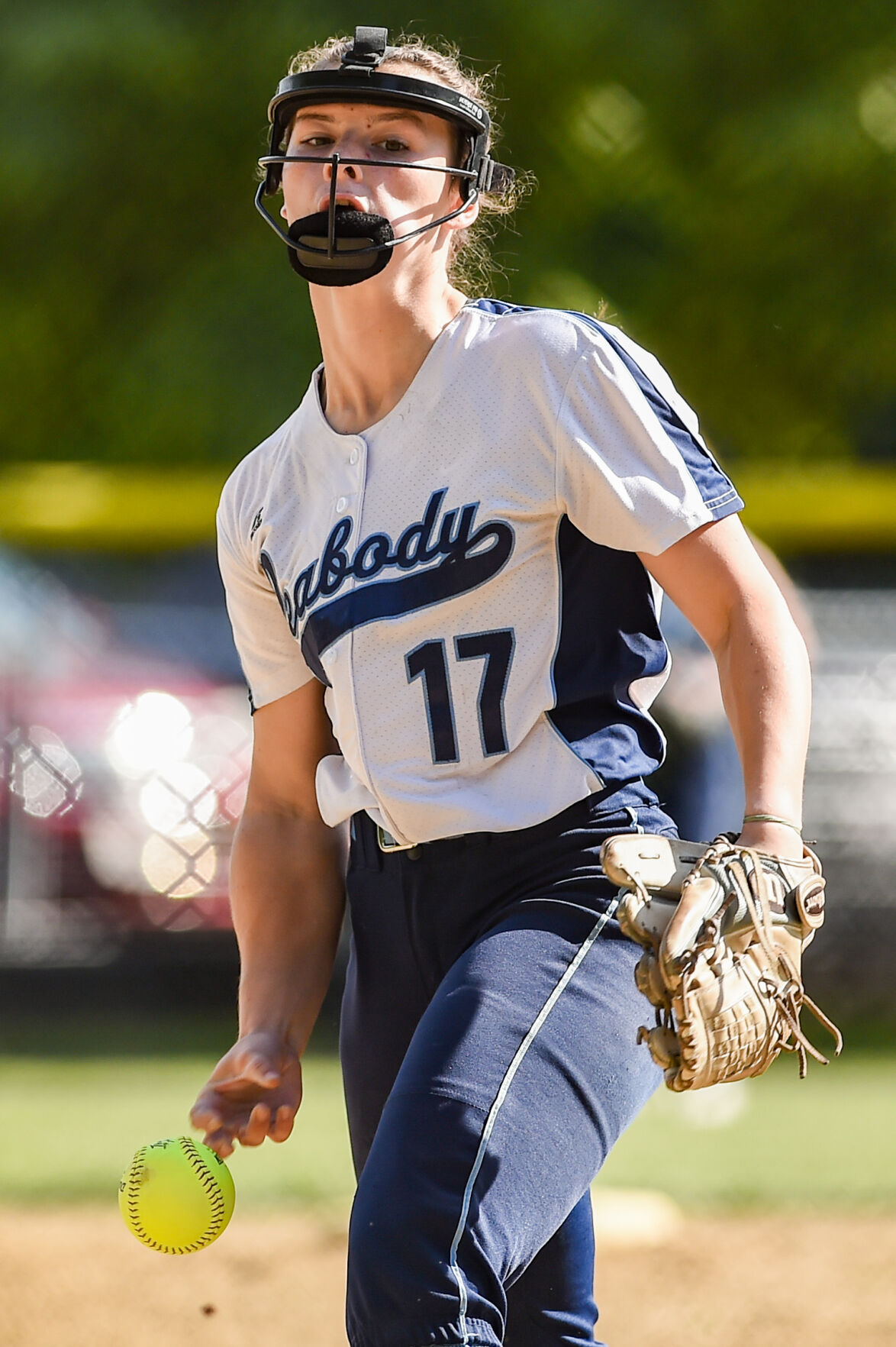 Gloucester at Peabody girls varsity softball game