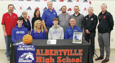 Albertville S Harding To Play Basketball For Uah Free Share