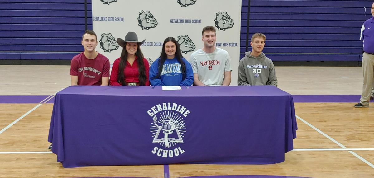 SandMountainReporter.com - Five Geraldine standouts make college commitments image
