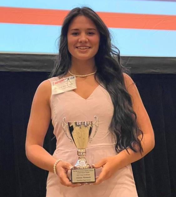 SandMountainReporter.com - Geraldine's Joanna Hammett wins 3A Bryant-Jordan Achievement Award image