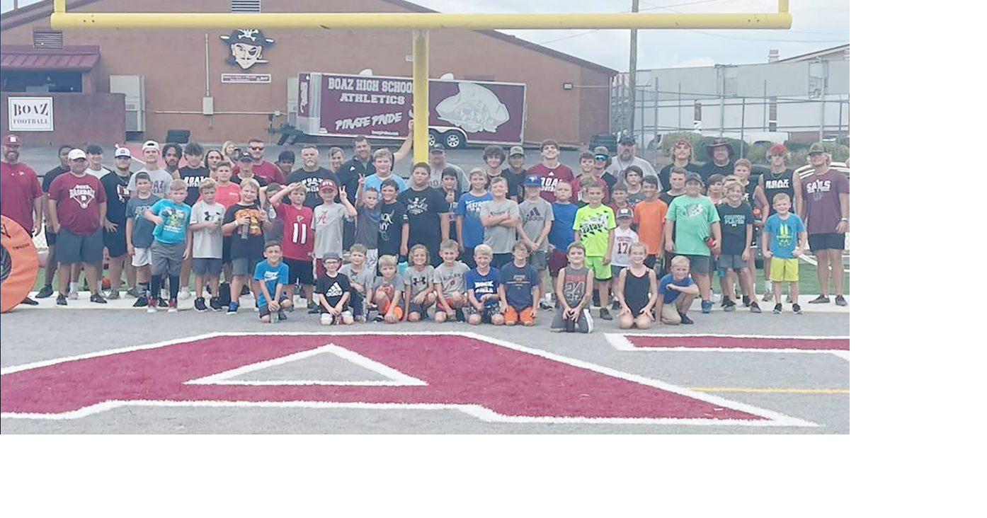 Boaz youth football clinic High Schools