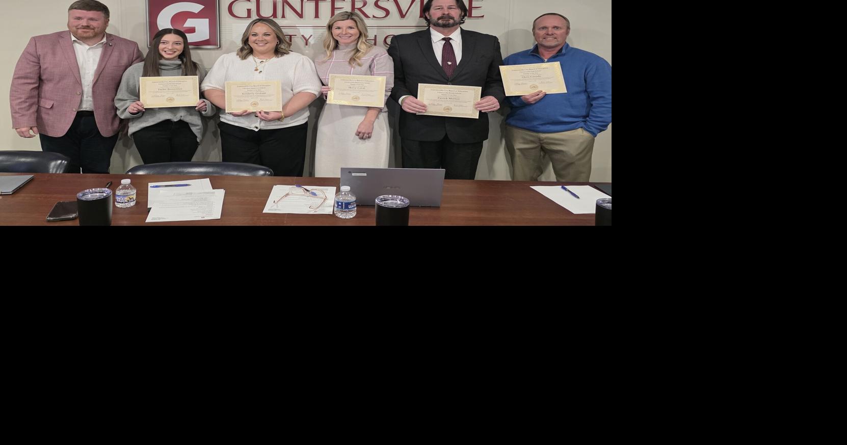 Guntersville Schools Name Teachers of the Year