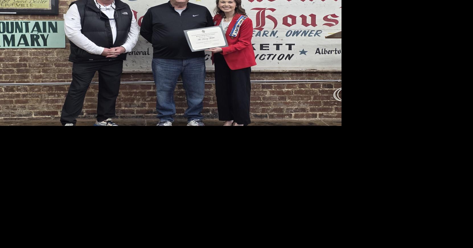 Maltbie Recognized by Kings Mountain DAR