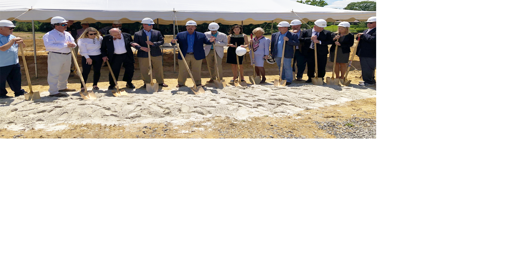 LET'S GO TO THE MOVIES Lucas Cinemas breaks ground in Albertville