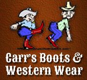 carr's boots and western wear