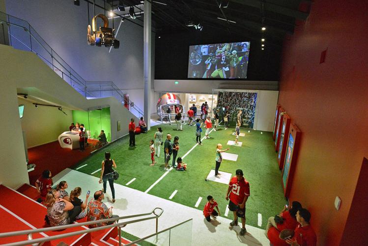 Museum at 49ers' new stadium brings great moments to life | |  