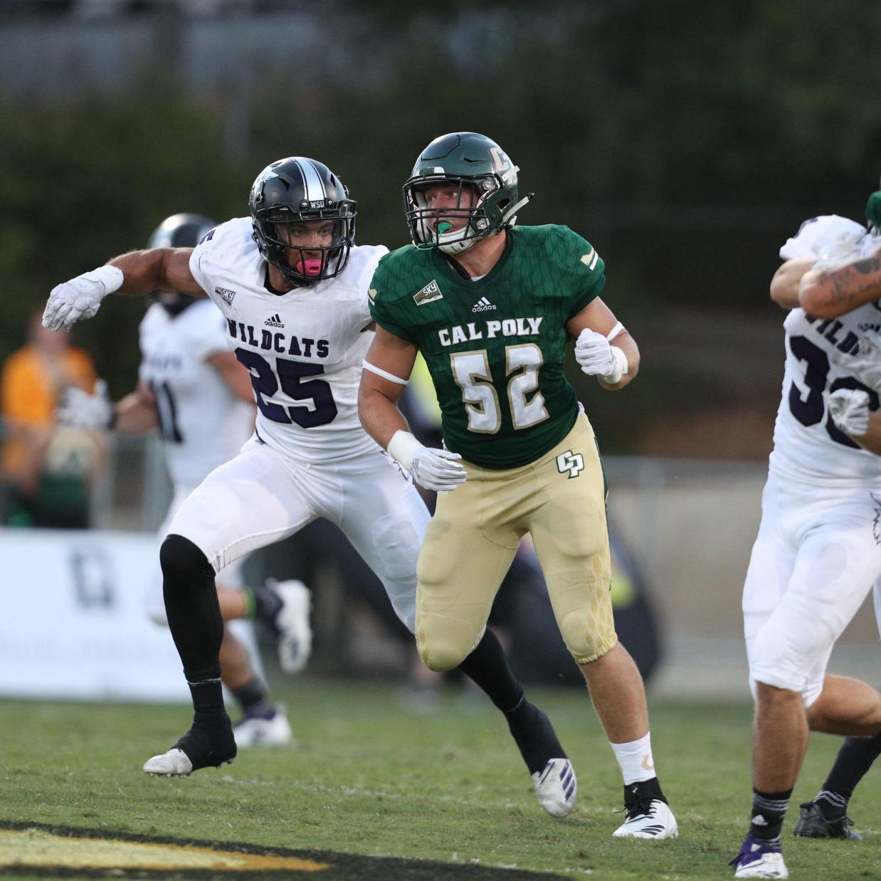 Football Cal Poly Set To Host Brown Friday Night Cal Poly San