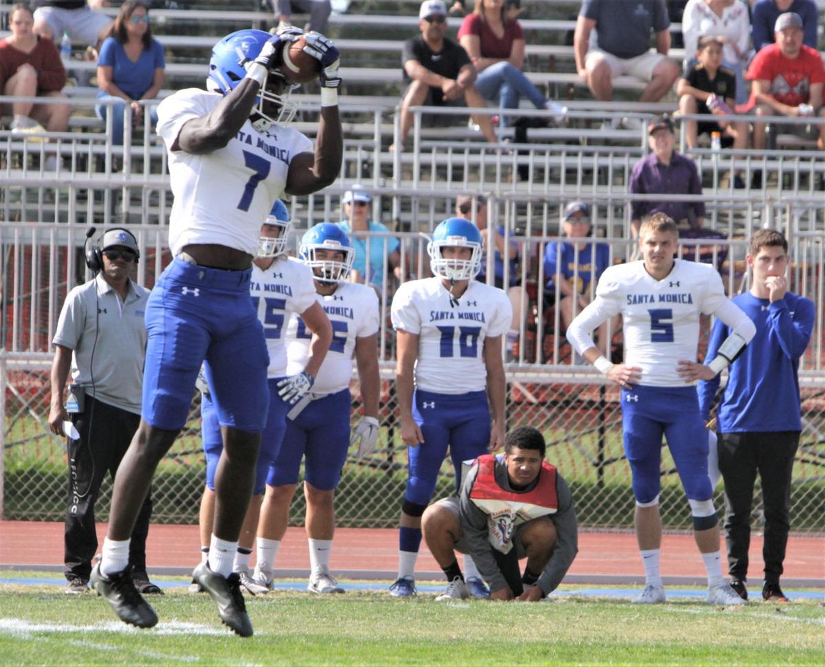 Hancock Football Pitches Shutout Against Santa Monica Hancock