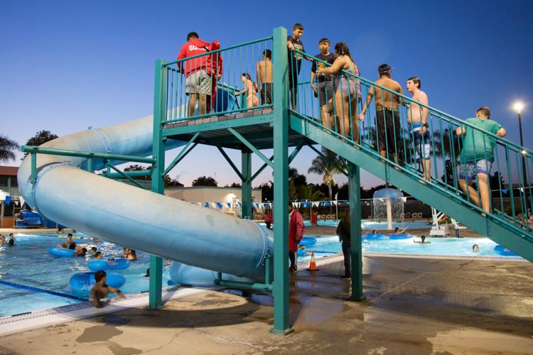 Teen Relax With Tacos Music At City Organized Pool Party Local News Santamariatimes Com