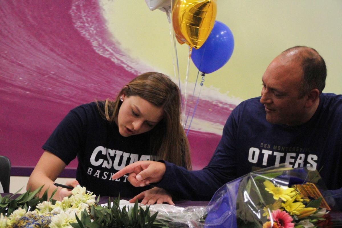 Righetti Basketball Ashley Reynoso Signs With Otters Of Cal State