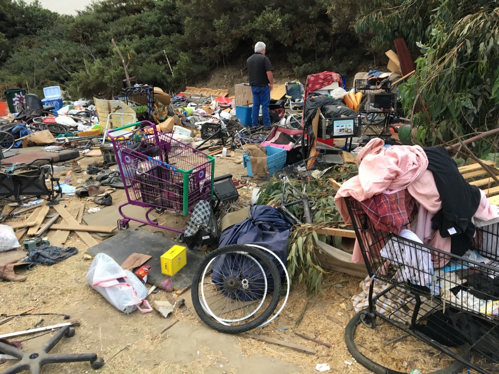 Photos: Lompoc Begins Homeless Camp Cleanup In Riverbed | Local News ...