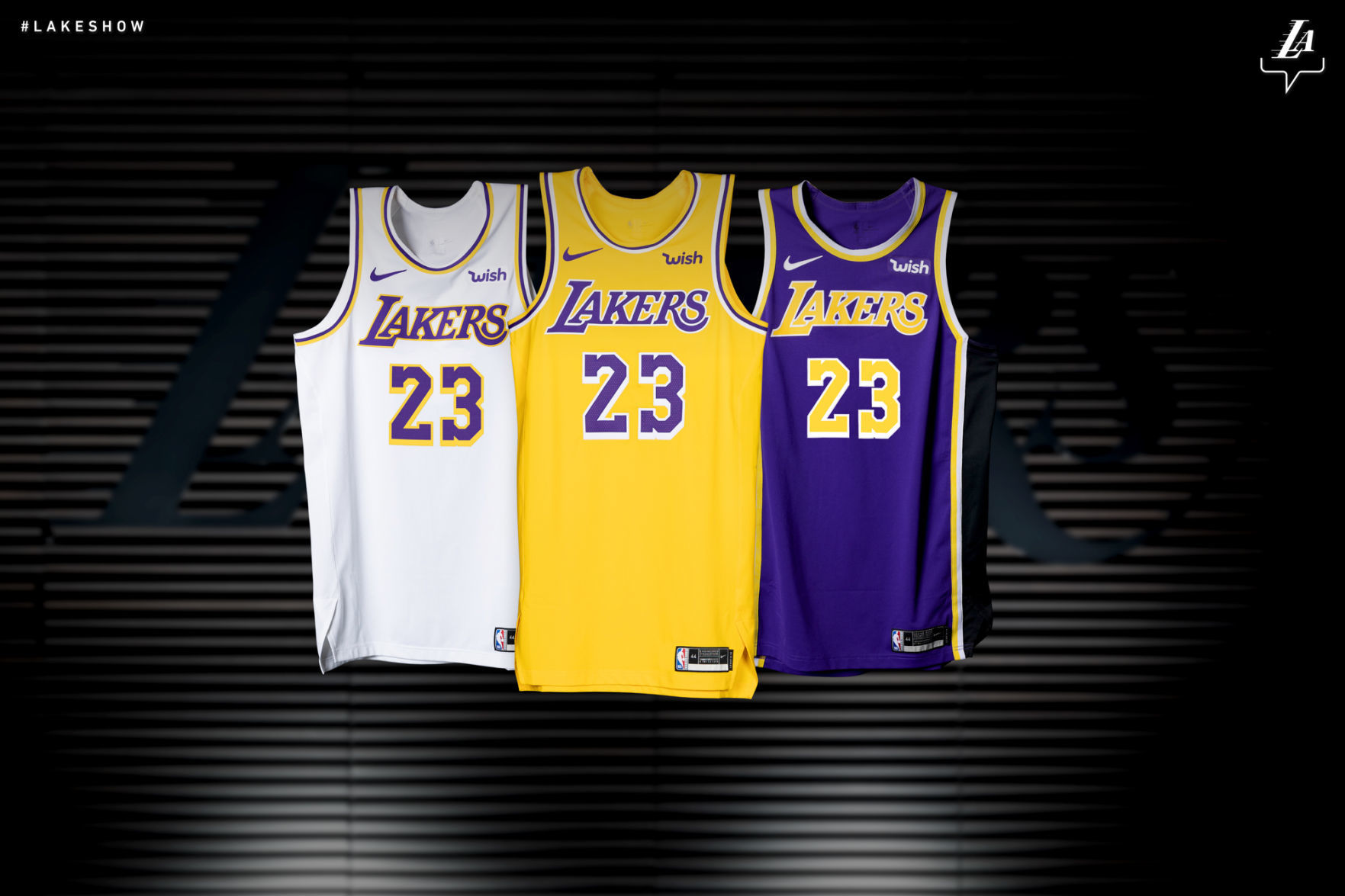 the new lakers jersey