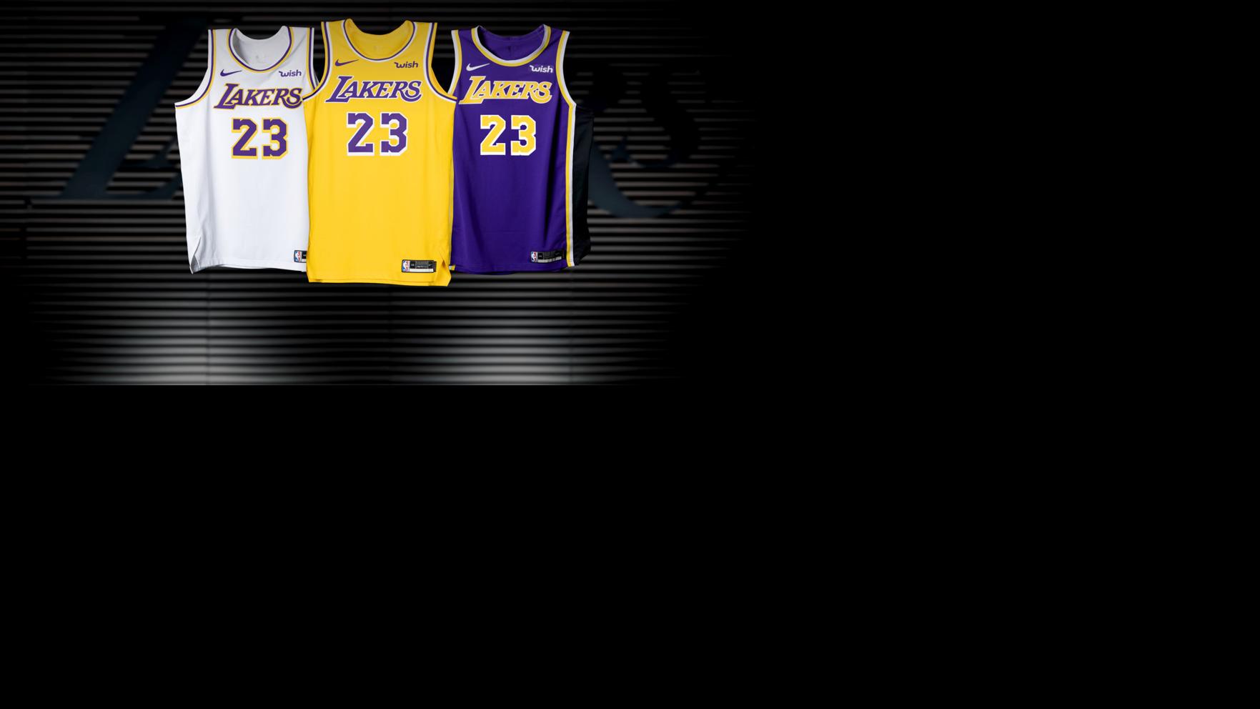 Los Angeles Lakers Unveil New Jersey Design Sports Santamariatimes Com
