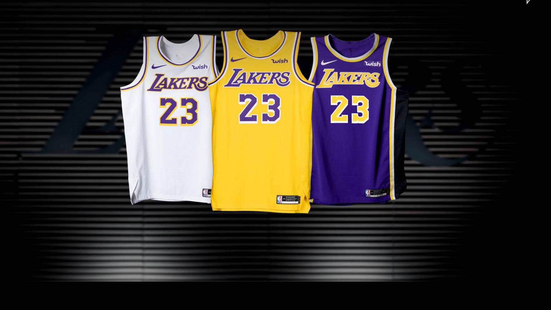 Los Angeles Lakers Unveil New Jersey Design Sports Santamariatimes Com
