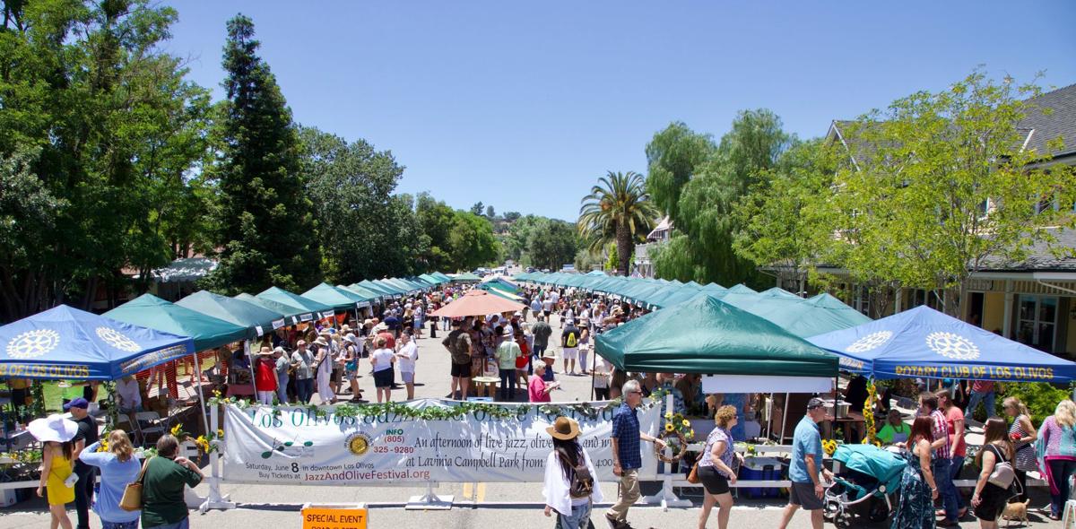 Jazz & Olive Festival attracts hundreds to historic Los Olivos