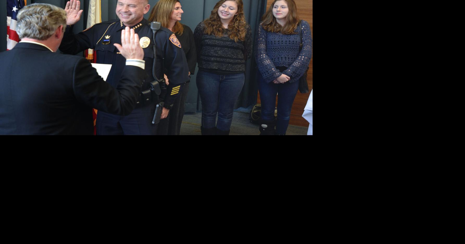 New police chief sworn in at Hancock College | Local News ...