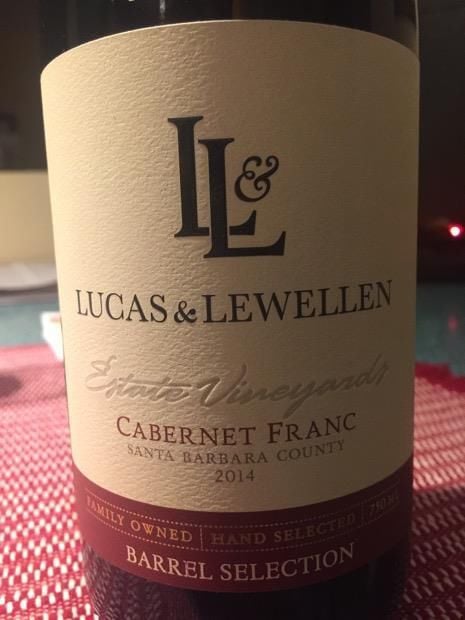 Lucas & Lewellen’s 2014 Santa Barbara County Cabernet Franc