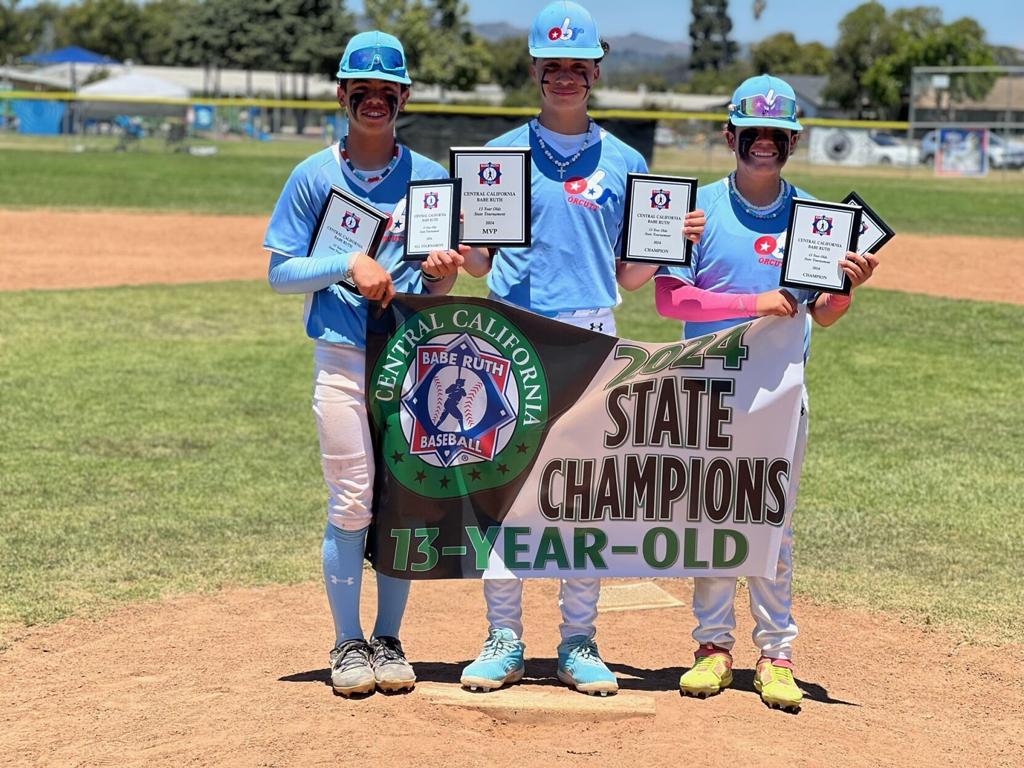 Orcutt wins Babe Ruth 13U state championship, heads for regional tournament  | Youth Sports | santamariatimes.com
