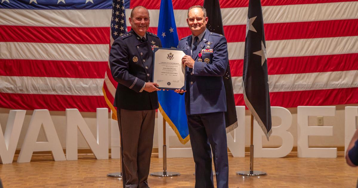 Vandenberg Space Launch Delta 30 commander Col. Mark Shoemaker retires ...