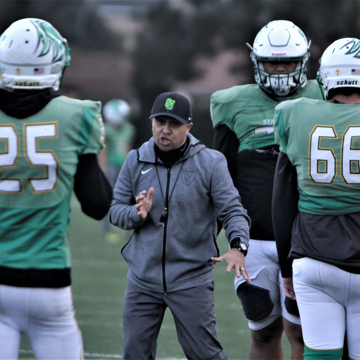 St Joseph Football Knights Prepare For Semifinal Showdown