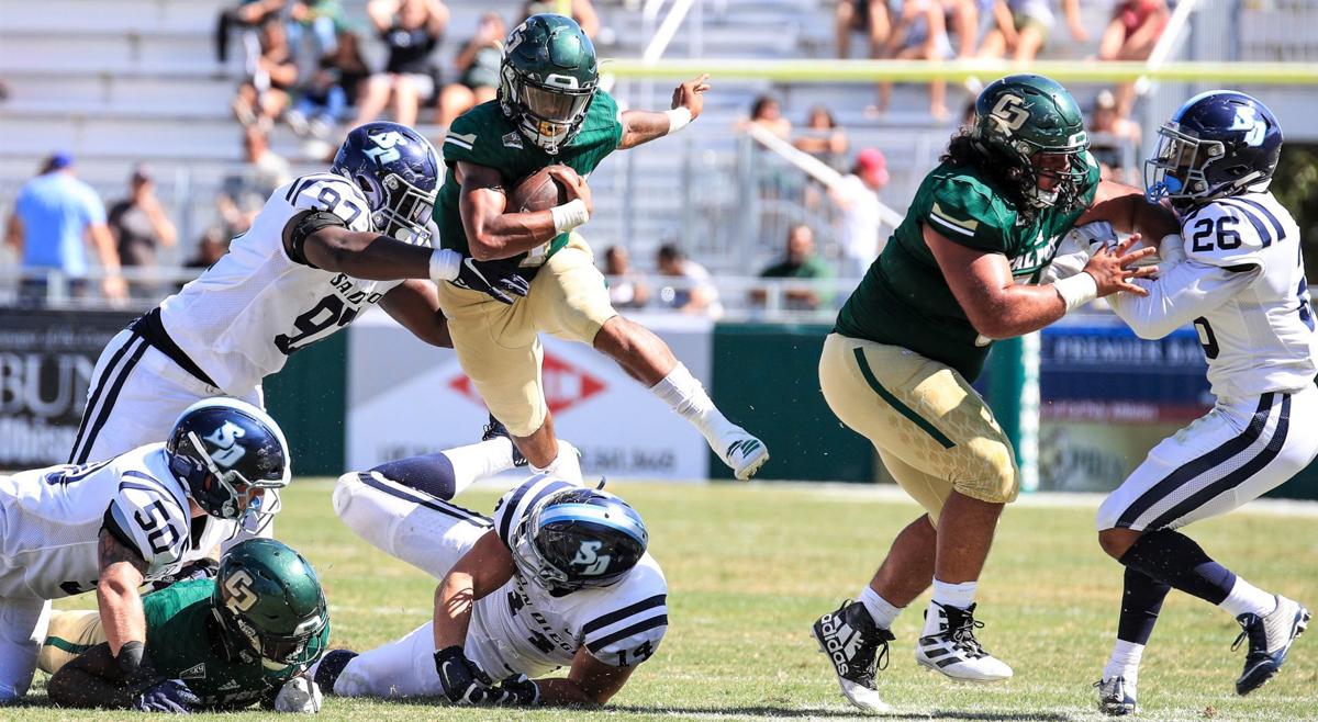 Photos Cal Poly opens football season with a 5234 victory over USD