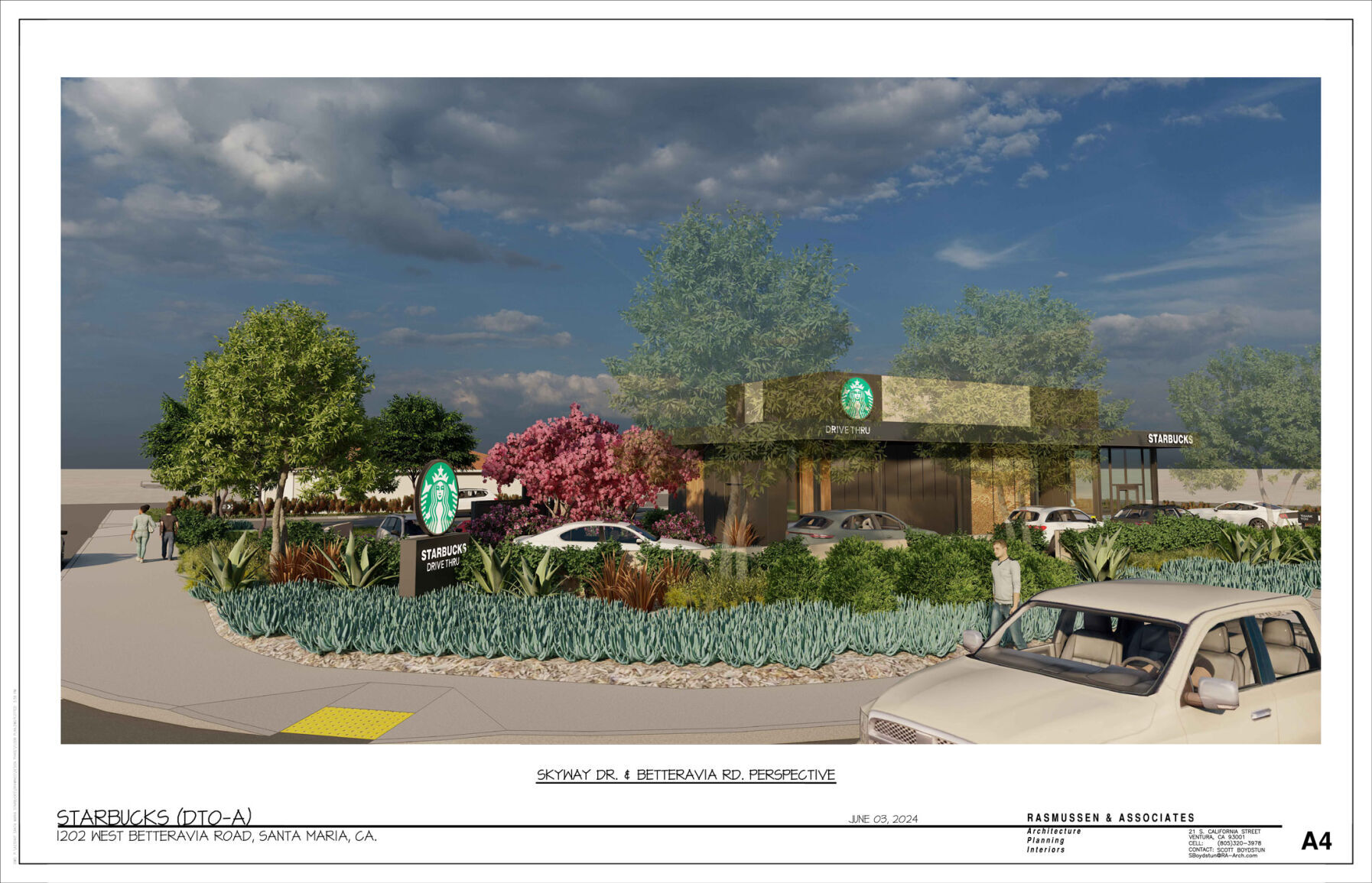 New 24-hour, drive through-only Starbucks approved for Betteravia